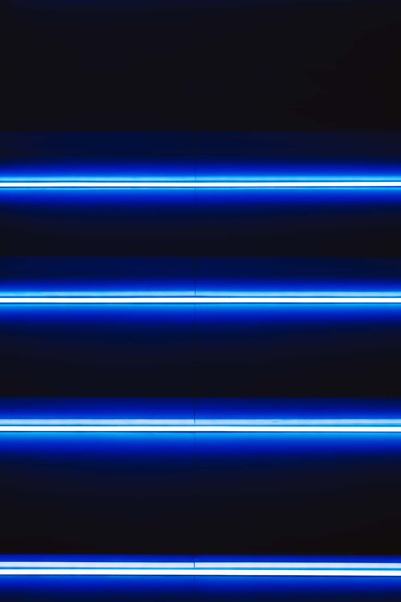 Bright and Energetic Blue Neon Wallpaper
