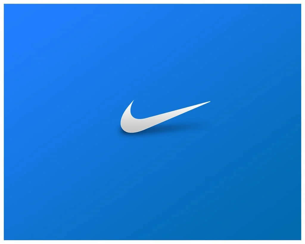 Flaunt your style with Blue Nike Wallpaper