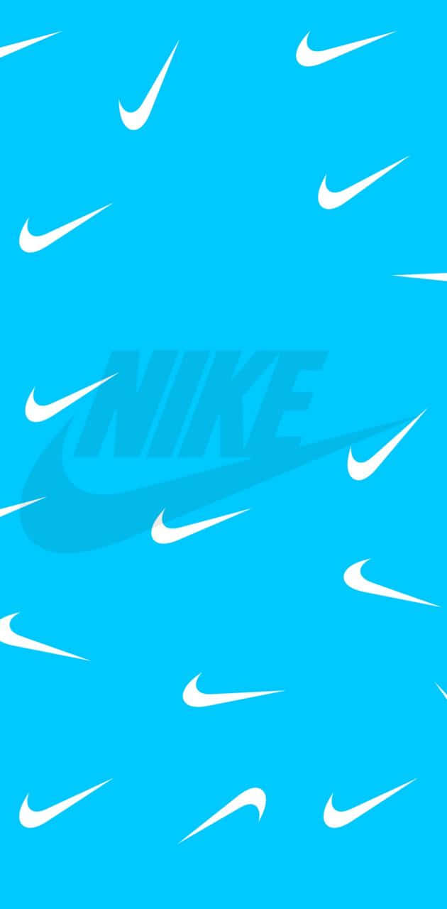 Blue Nike Sneaker Wallpaper Wallpaper