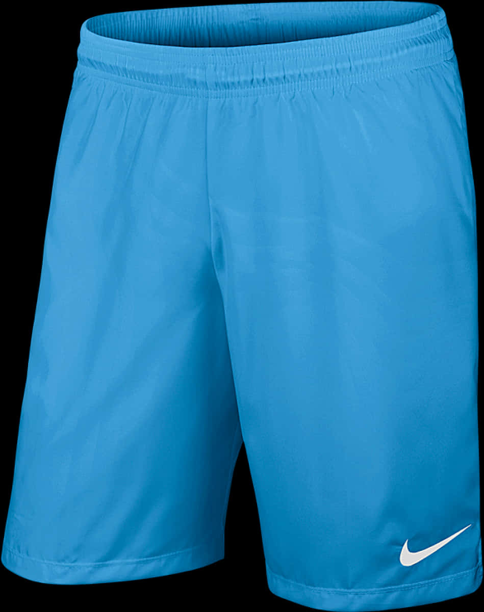 Blue Nike Running Shorts PNG