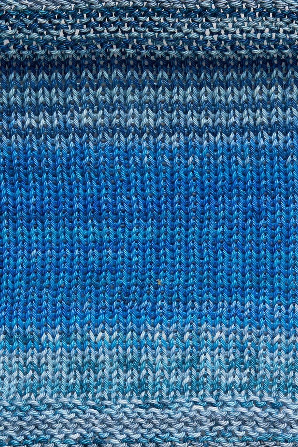 Blue Ombre Knitted Texture Wallpaper