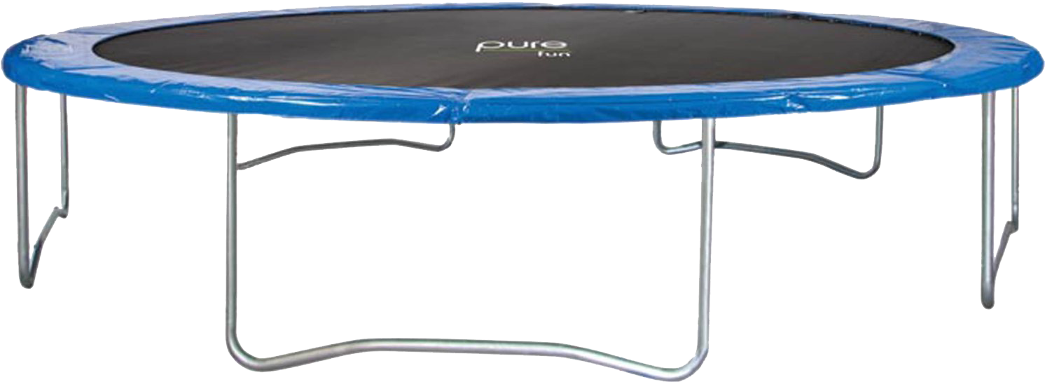 Blue Outdoor Trampoline PNG