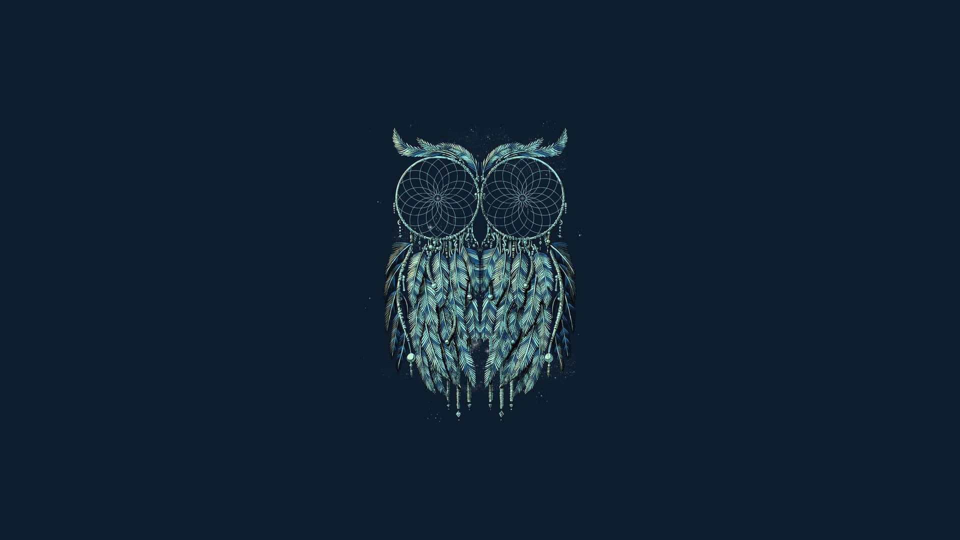 Blue Owl Background