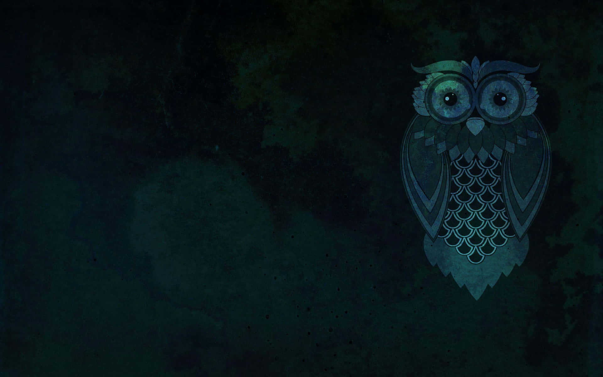 Blue Owl Background