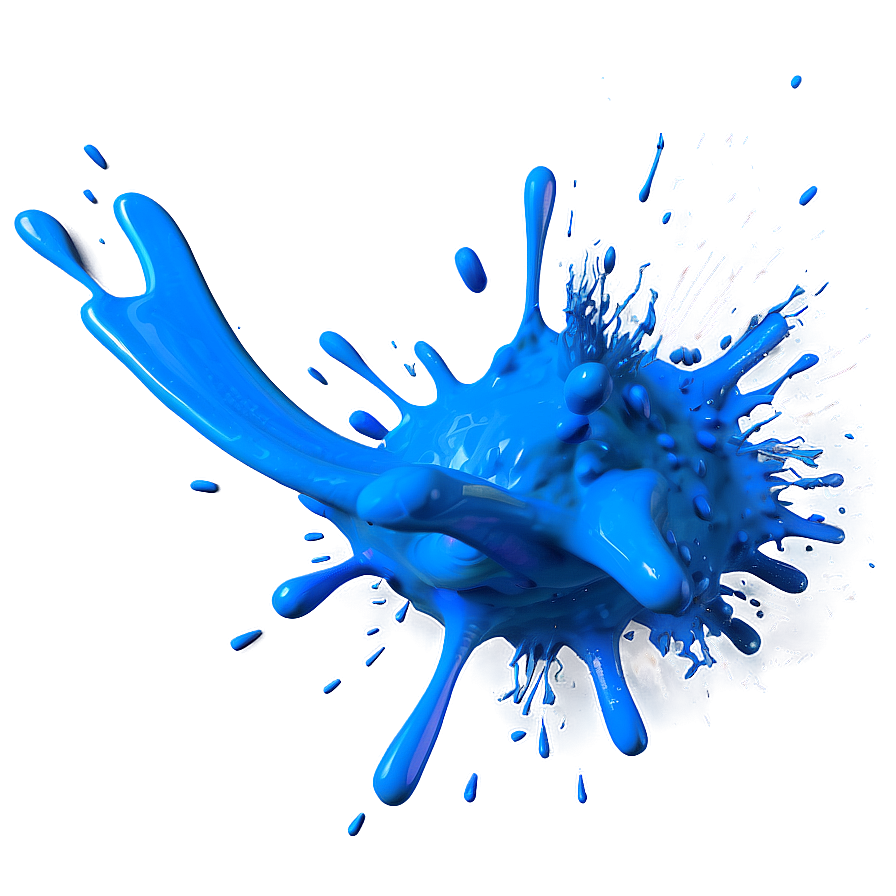 Download Blue Paint Splash Png 72 | Wallpapers.com