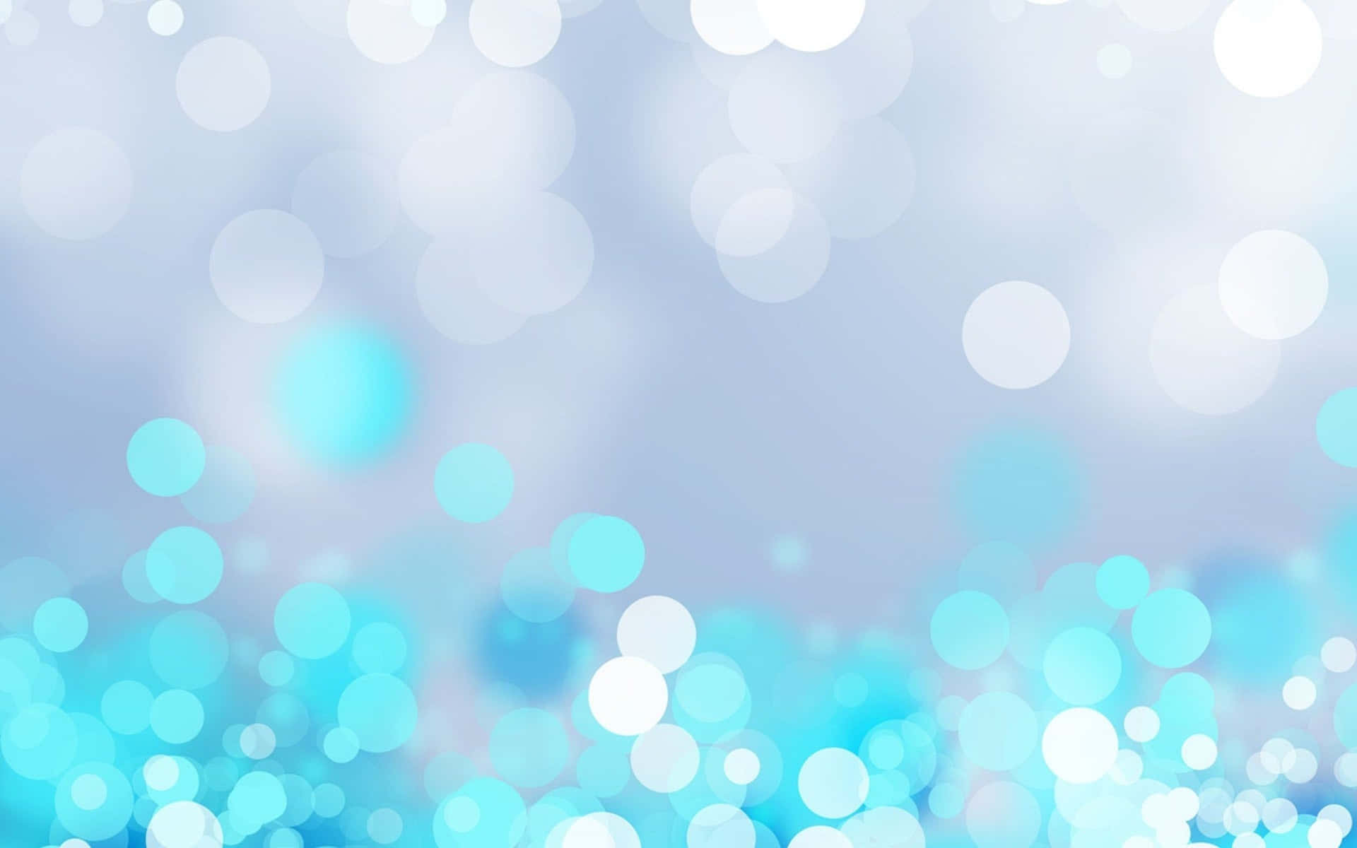 Blue And White Bokeh Background