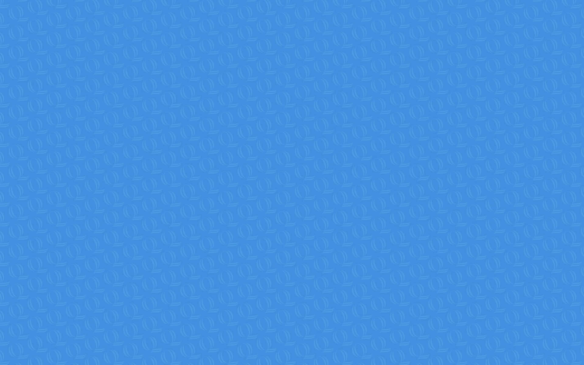 Q-shaped Pattern Blue PC Wallpaper