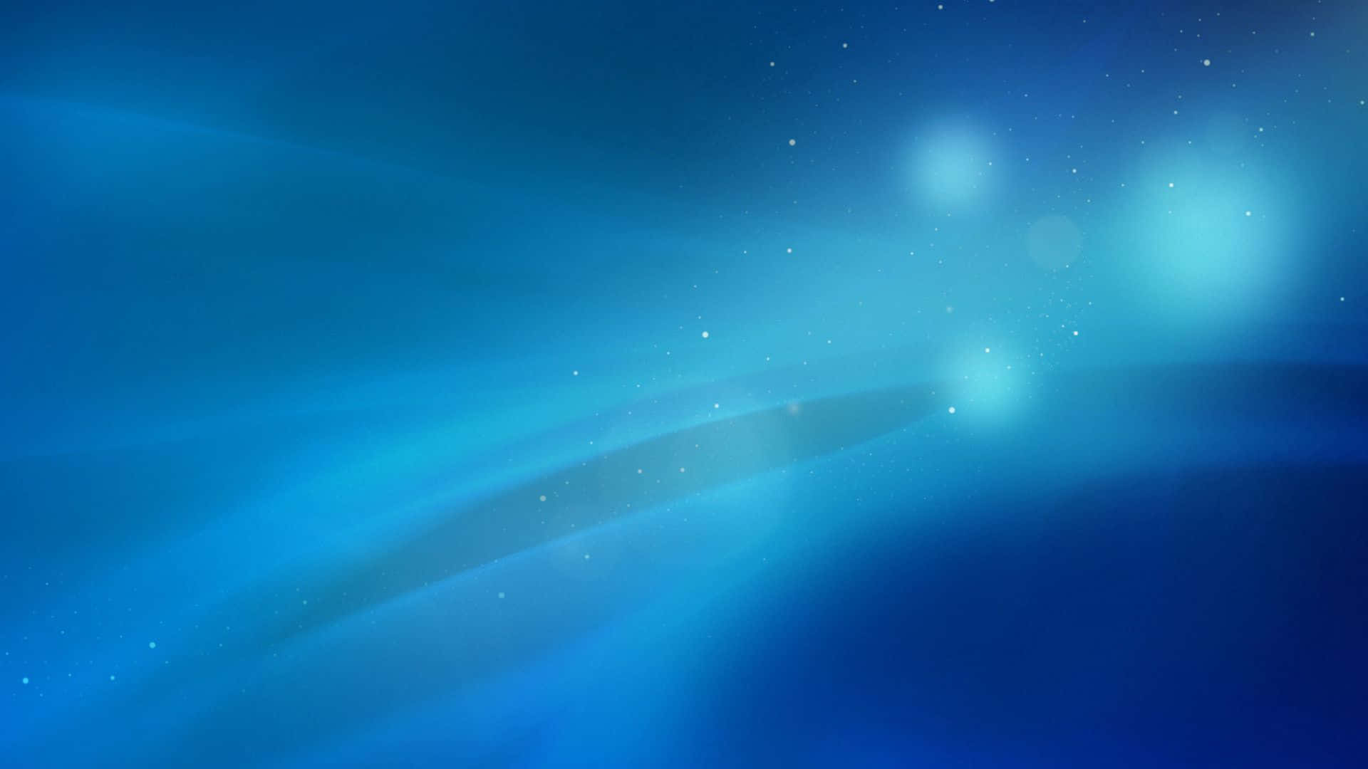 Sparkles And Circles Glowing Blue PC Wallpaper
