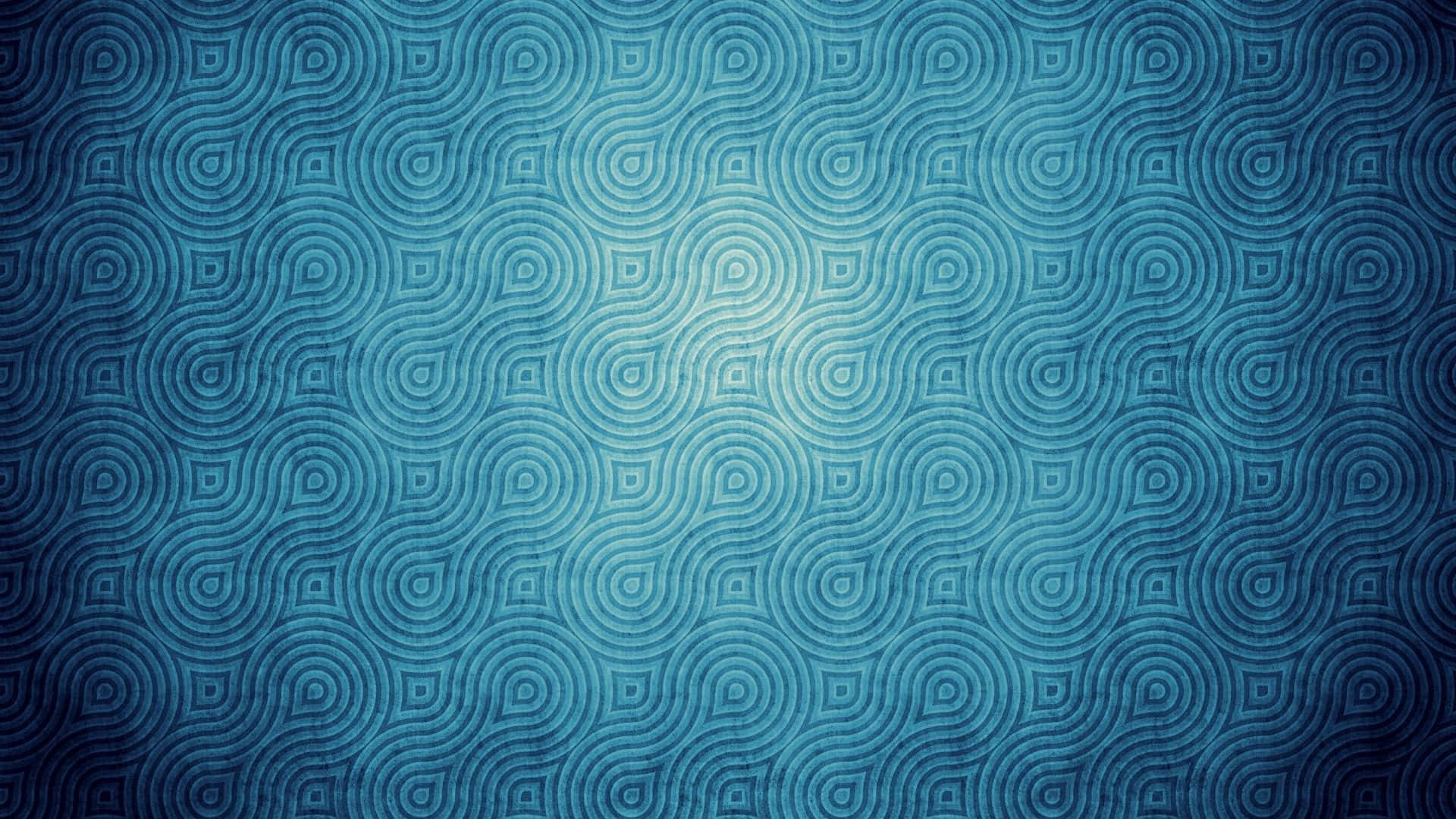 8förmiges Muster In Blau Für Den Pc Wallpaper