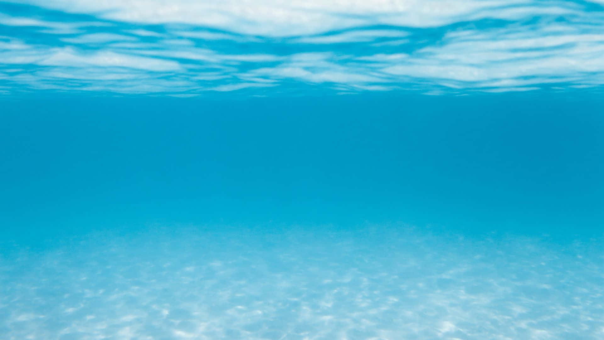 Shallow Sea Water Blue PC Wallpaper