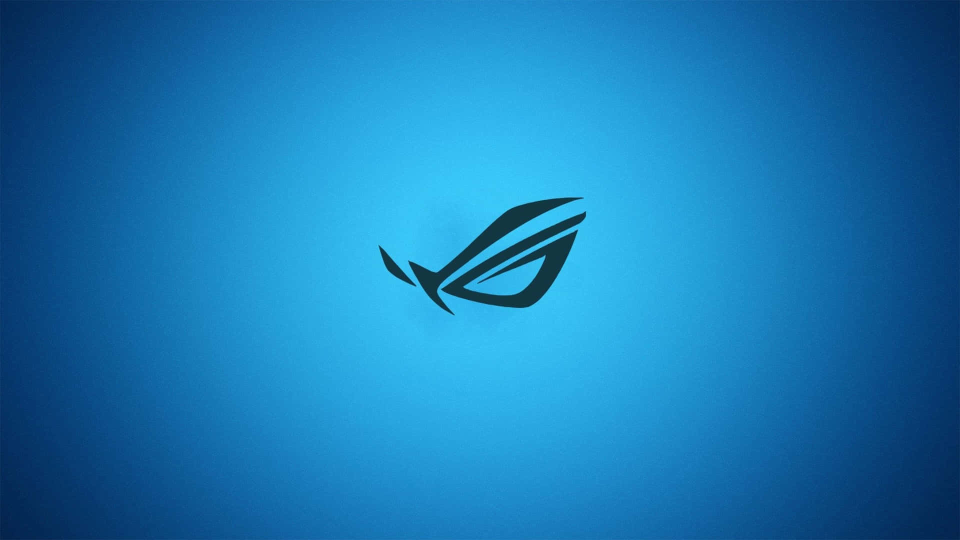 ASUS ROG Logo Blue PC Wallpaper
