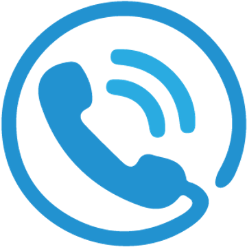 Blue Phone Logo PNG