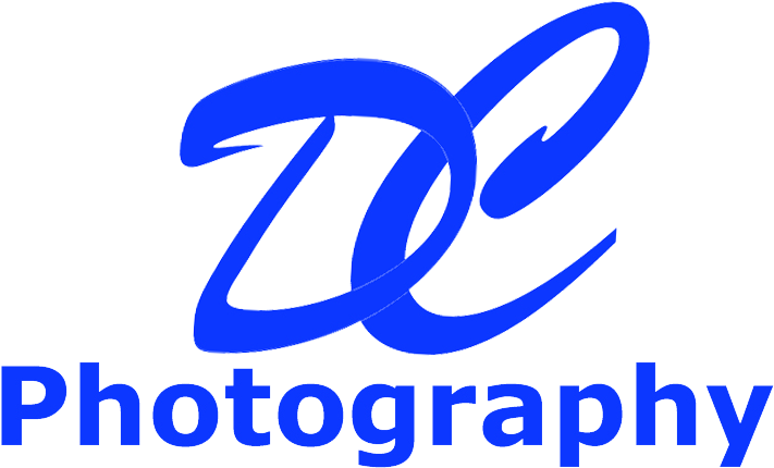 Blue Photography Logo Design PNG