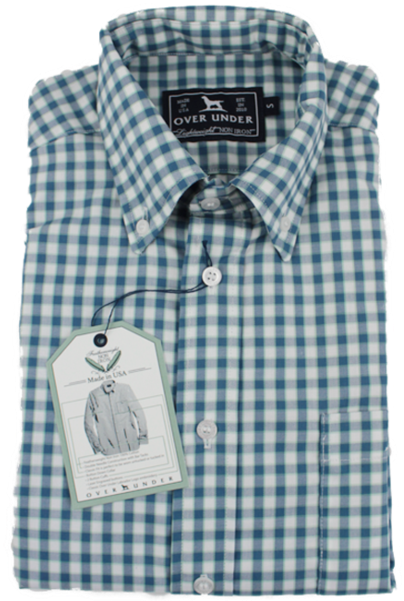 Blue Plaid Dress Shirt Tagged PNG