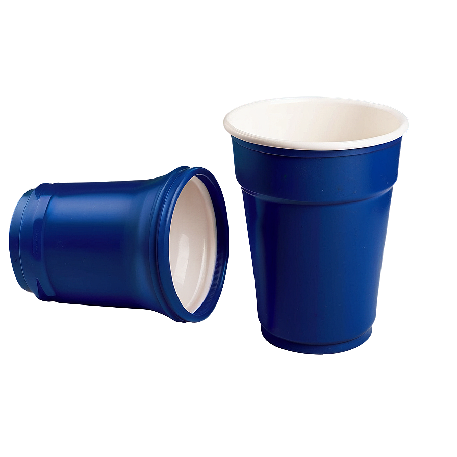 Blue Plastic Cup Png Qax52 PNG