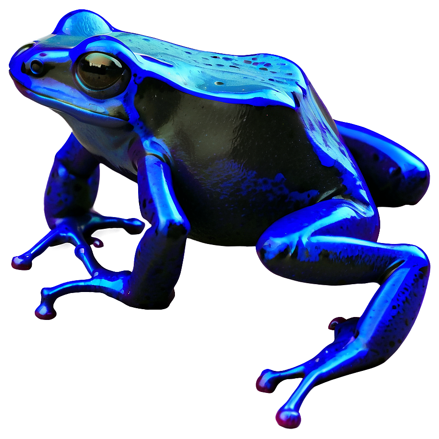 Blue Poison Dart Frog Png Mae PNG