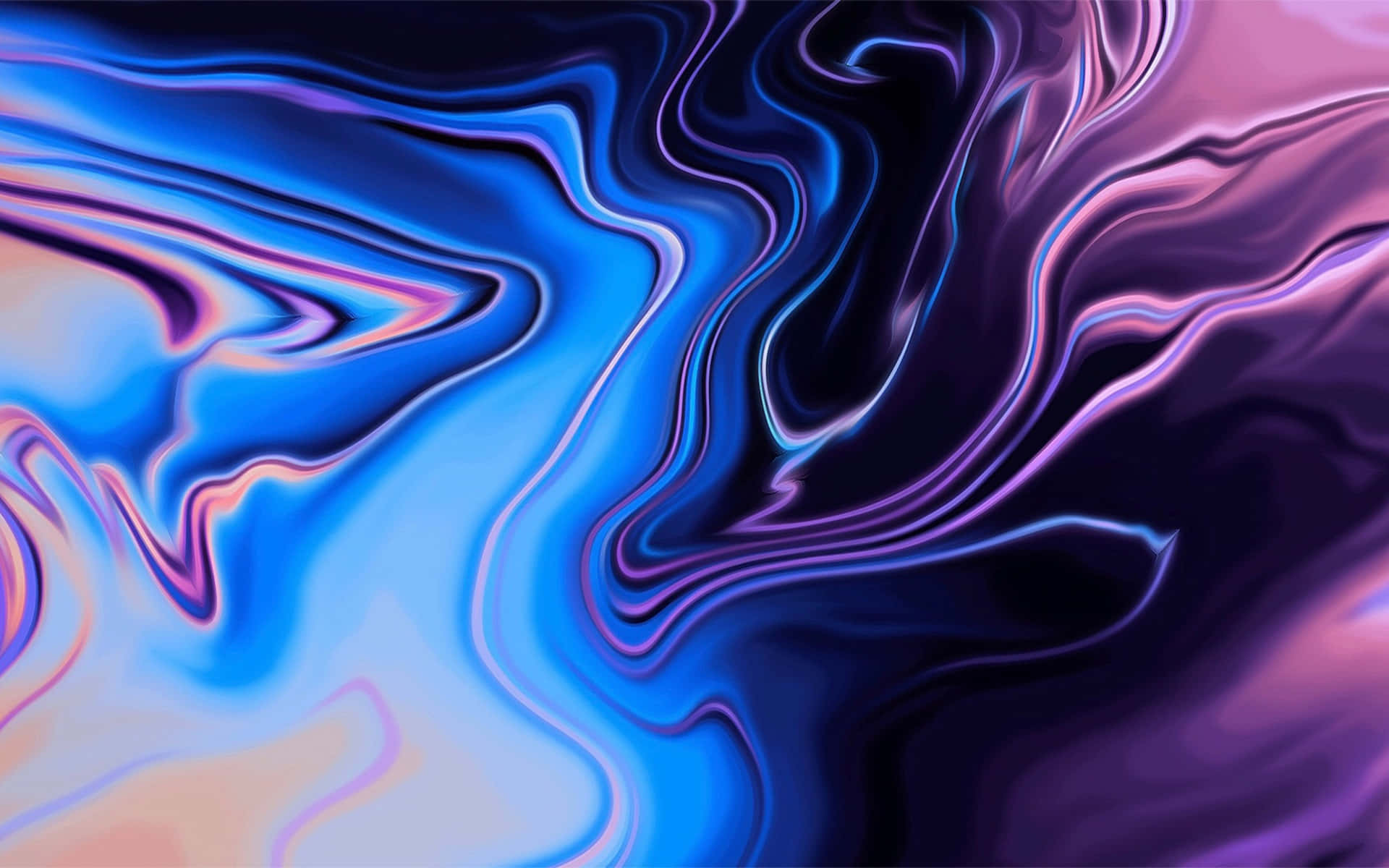 Blue Purple Desktop Marble Design Wallpaper
