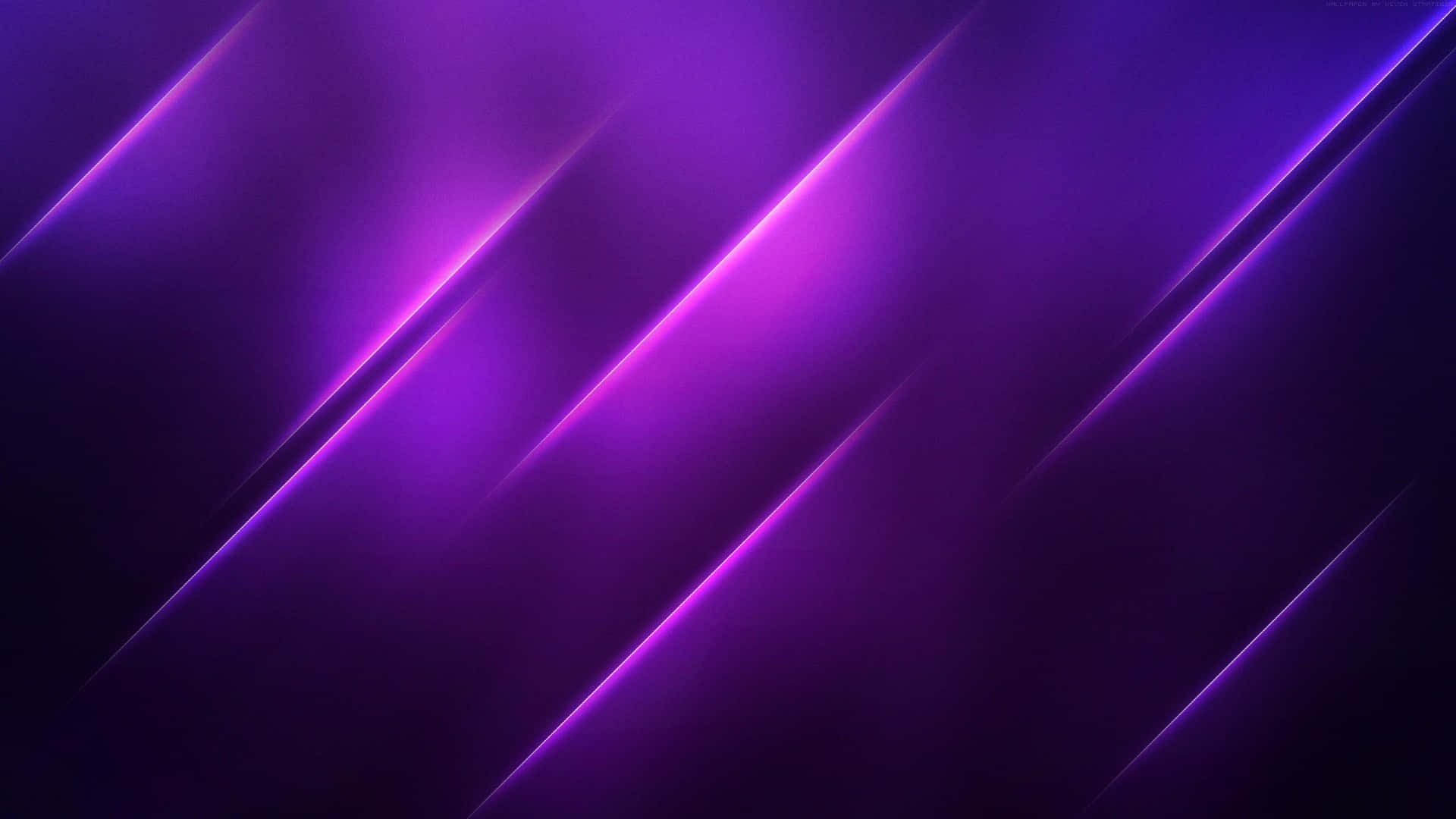 Glänzendelinien Blau Violett Desktop Wallpaper