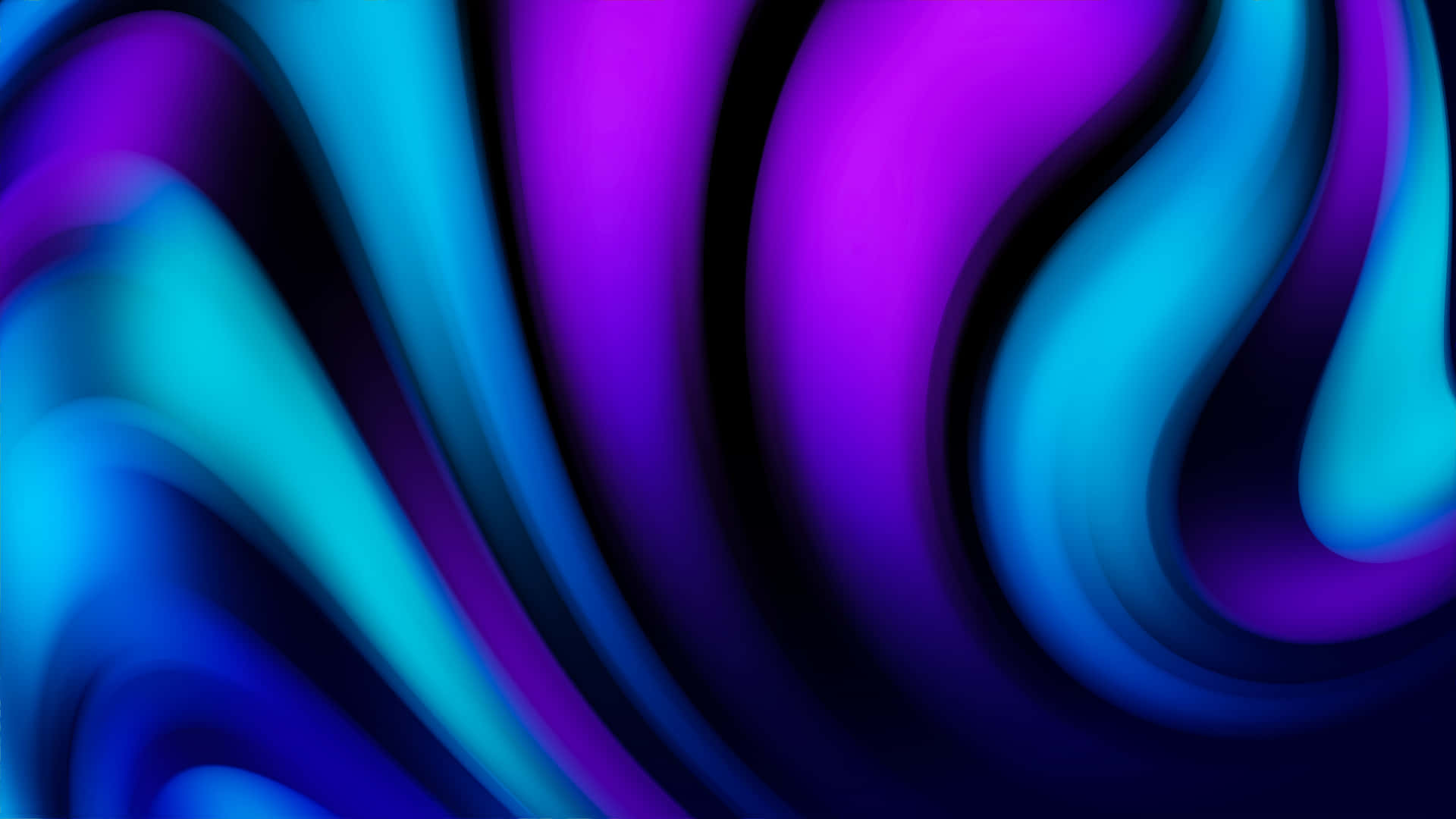 Brilliant Blue and Purple Desktop Wallpaper