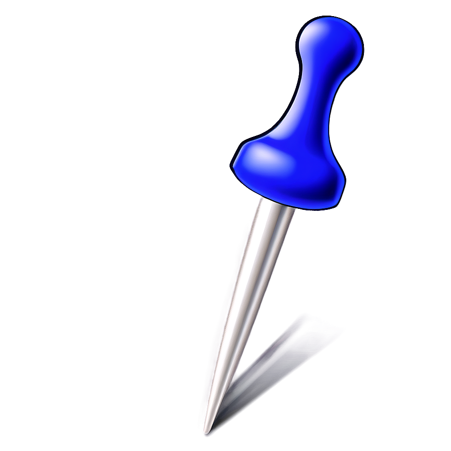 Download Blue Push Pin Png Spr14