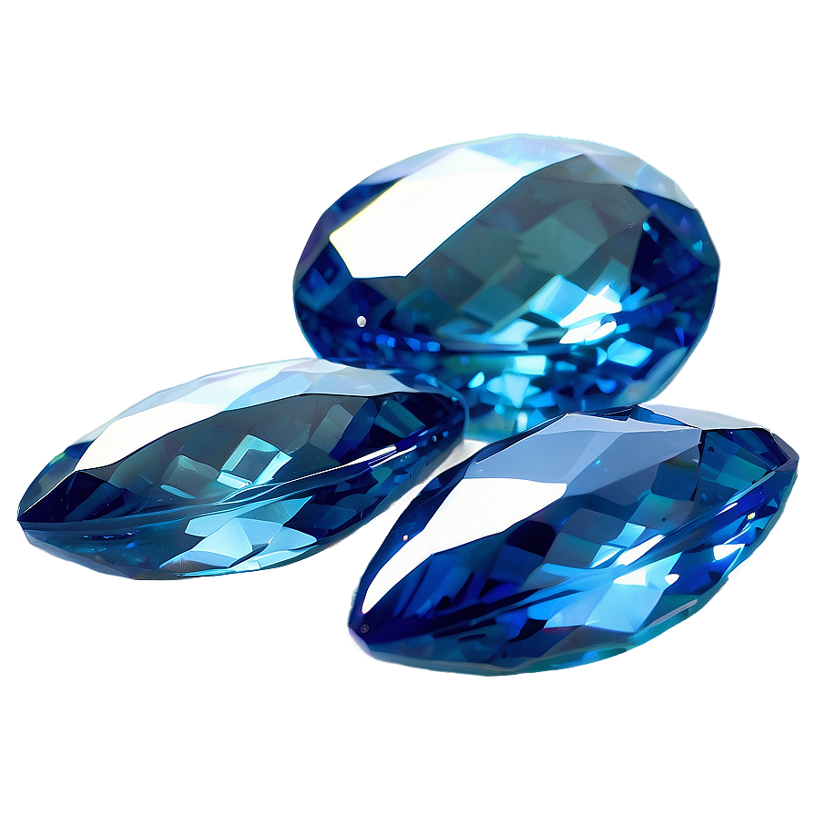 Blue Quartz Gemstone Png 06132024 PNG