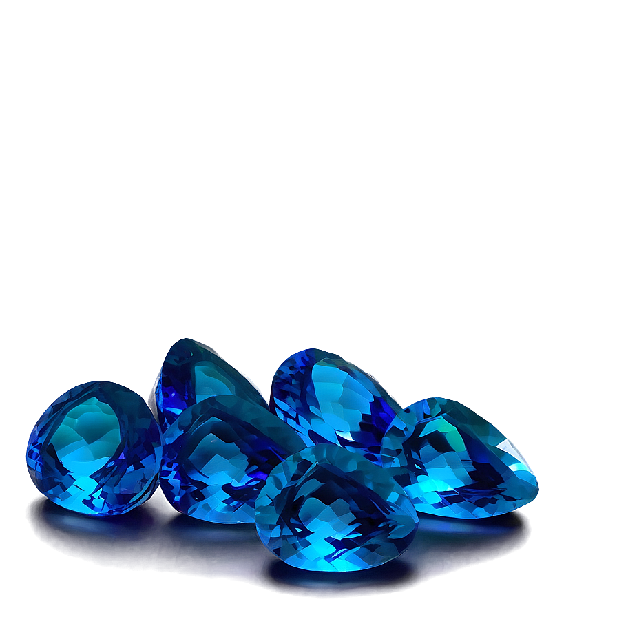 Blue Quartz Gemstone Png Opp PNG