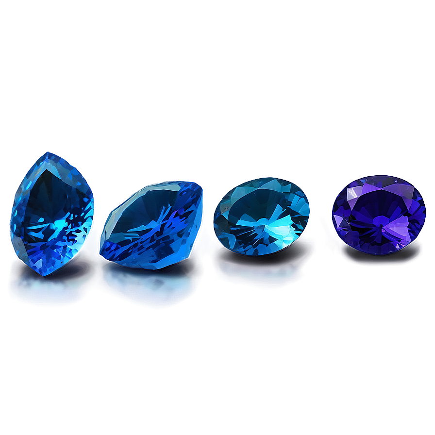 Blue Quartz Gemstone Png Sgr87 PNG