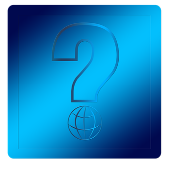 Blue Question Mark Icon PNG