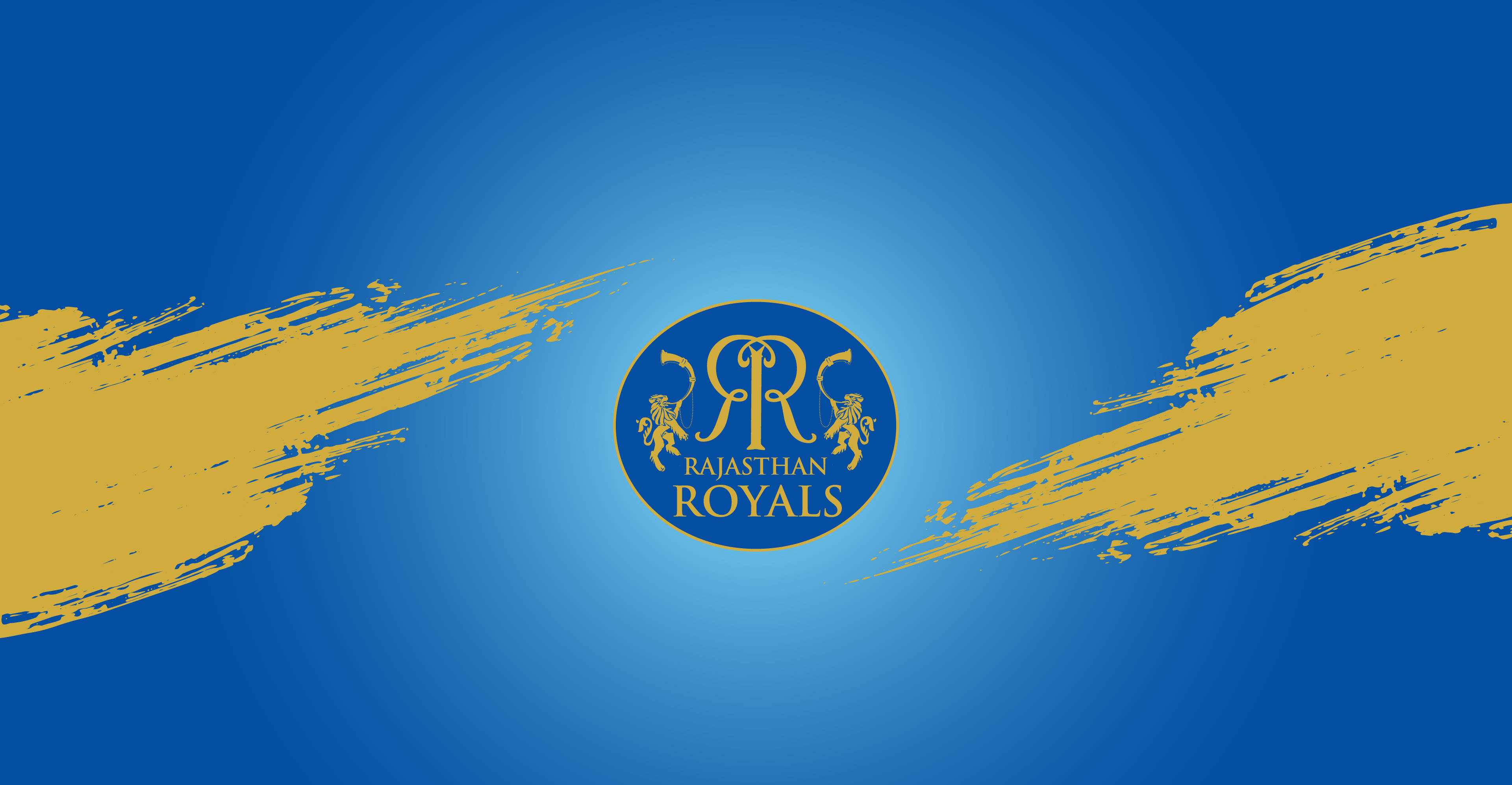 Wallpaper: Blå Rajasthan Royals Cricket 4K-tapet Wallpaper