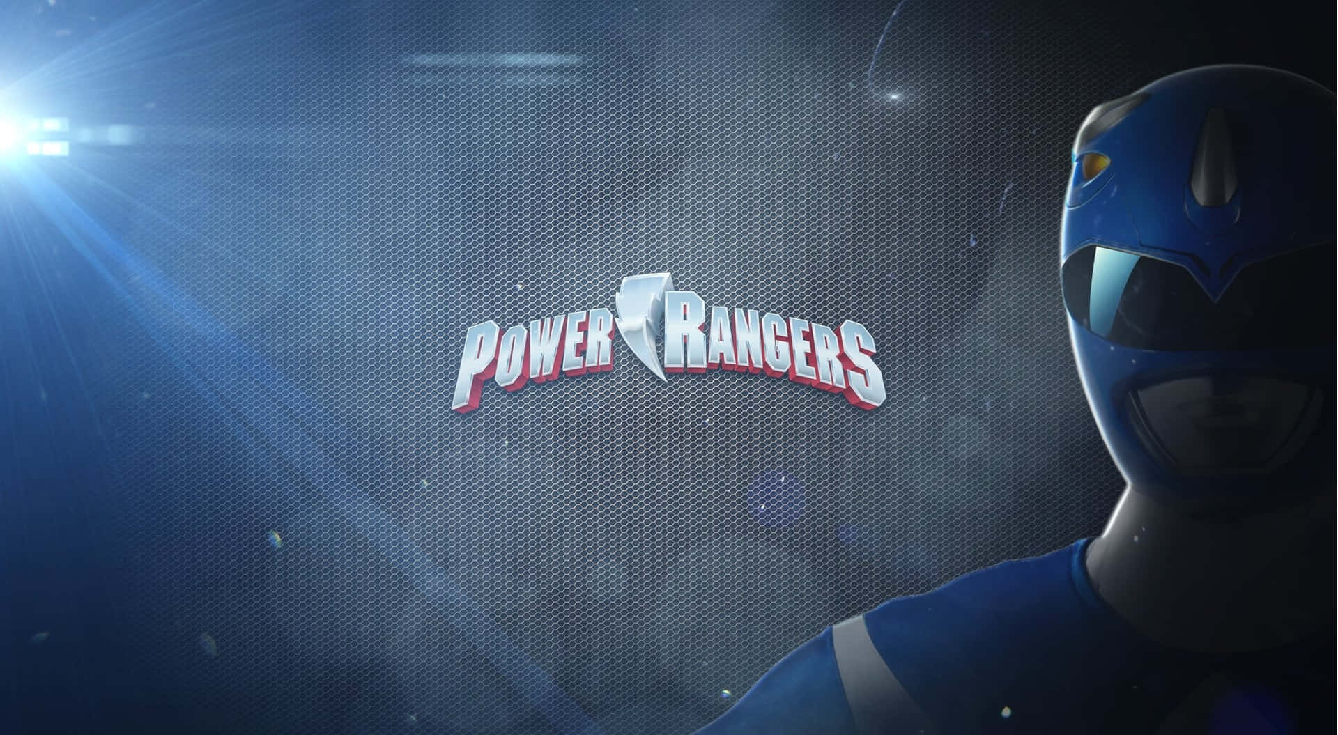 Blue Ranger Power Rangers Promotional Art Wallpaper