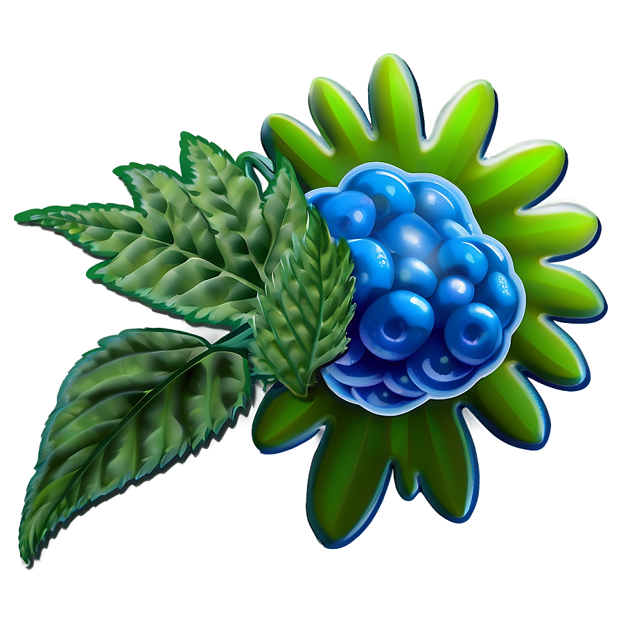 Blue Raspberry Spark Png 06212024 PNG