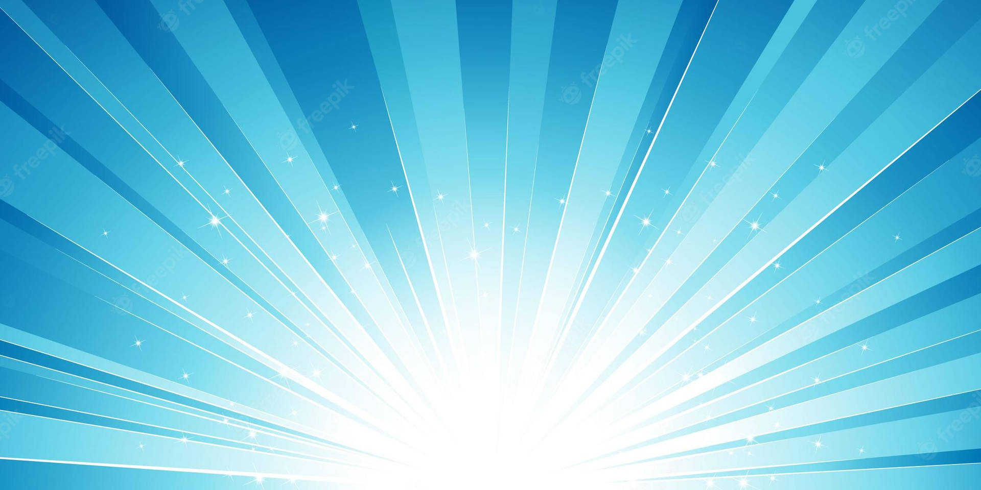 Blue Rays Bright Background Wallpaper