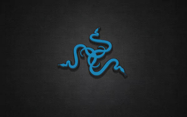 Blue Razer Logo 4k Wallpaper