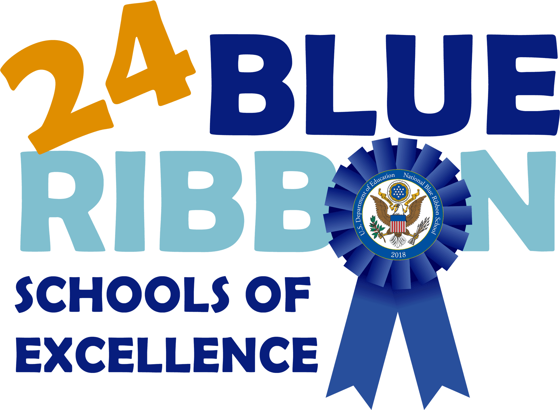 Blue Ribbon Schoolsof Excellence Logo PNG
