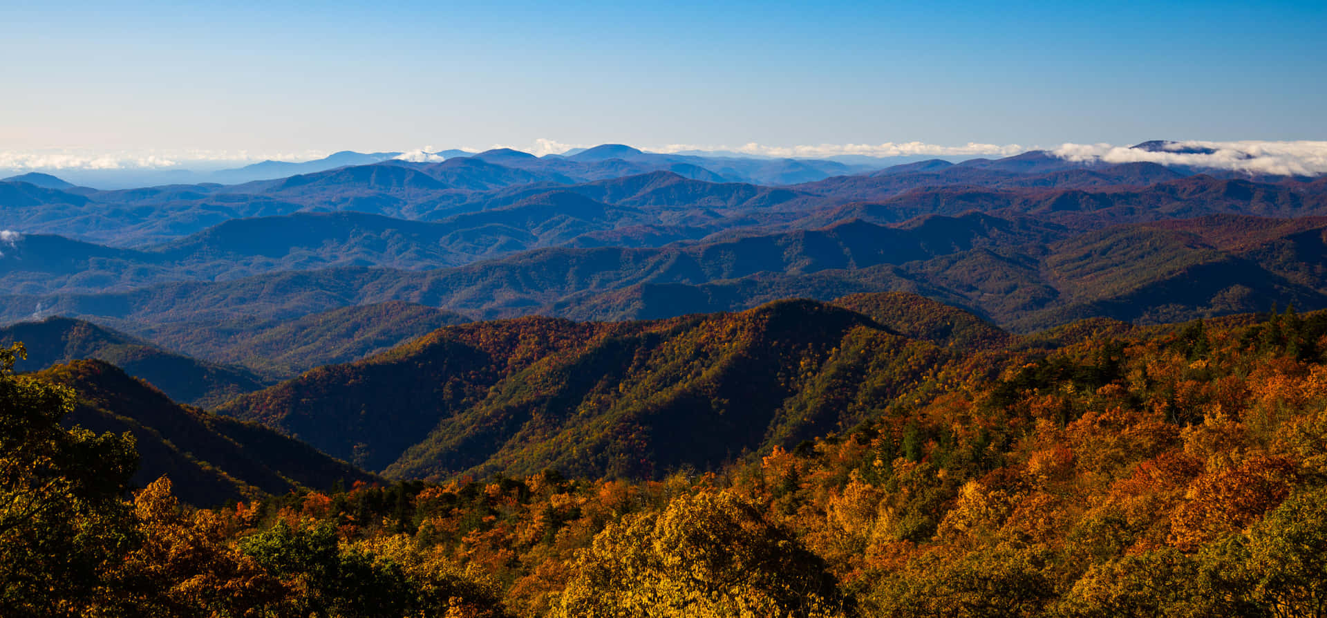 The View of Nature's Paradise - Blue Ridge Mountains Wallpaper