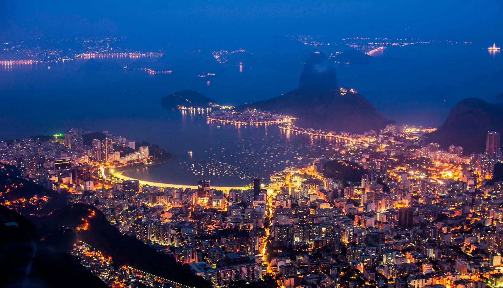 Blue Rio De Janeiro South America Wallpaper
