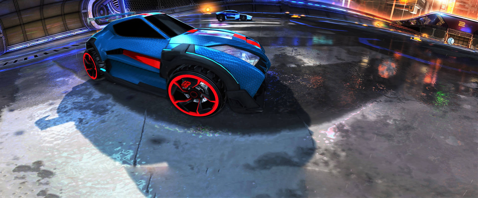 Blue Rocket League Car 2k Wallpaper