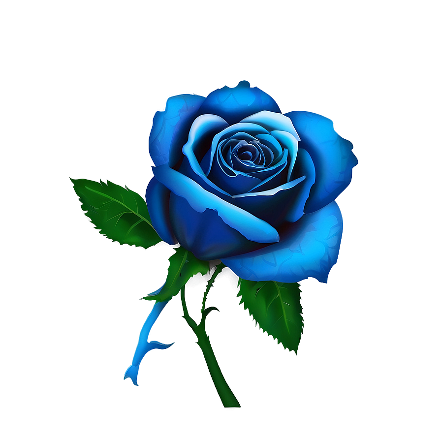 Blue Rose Background Png 28 PNG