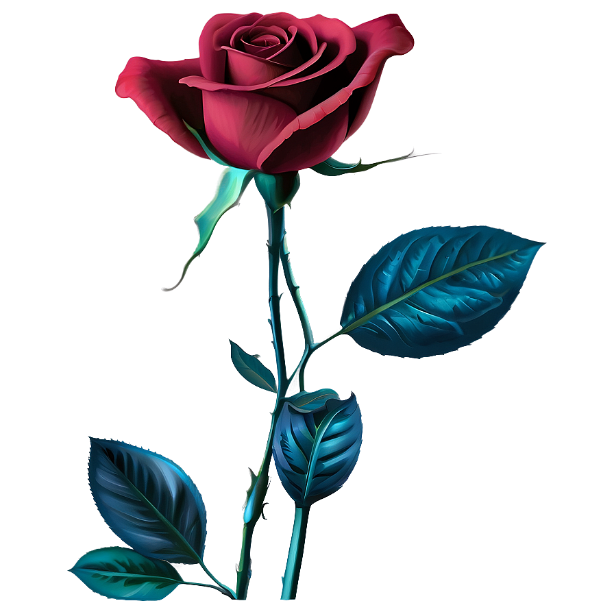 Blue Rose Png 47 PNG