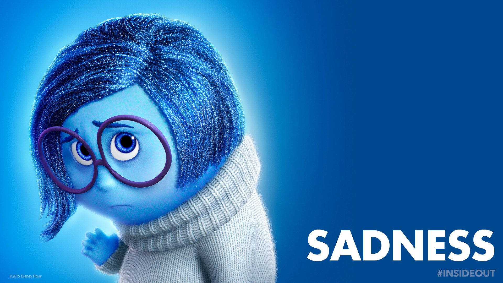 Blue Sadness Inside Out Movie
