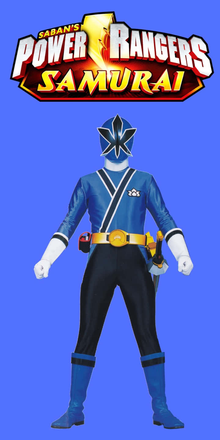 Blue Samurai Ranger Power Rangers Series Wallpaper