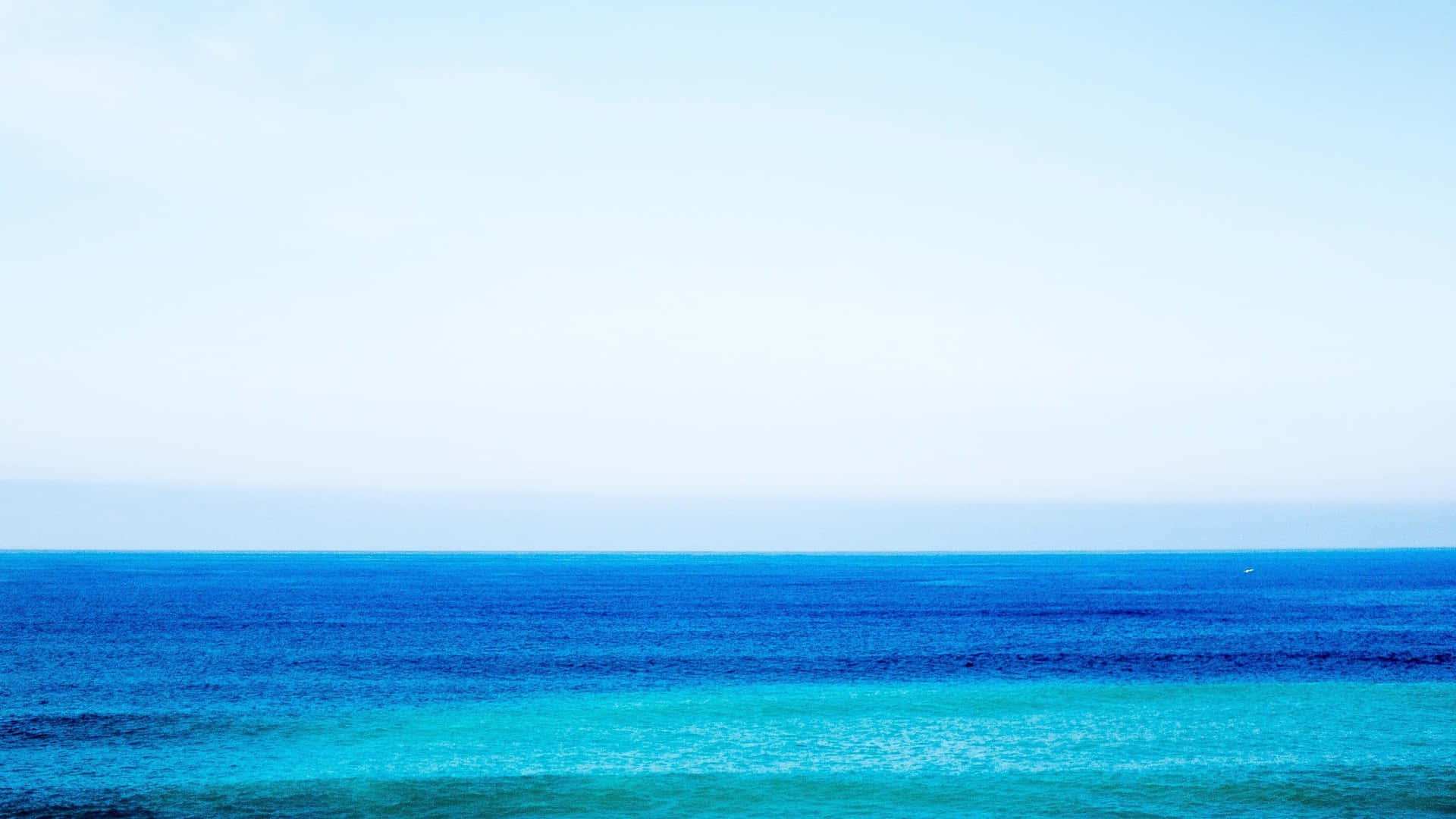 Blue Sea Calms Wallpaper