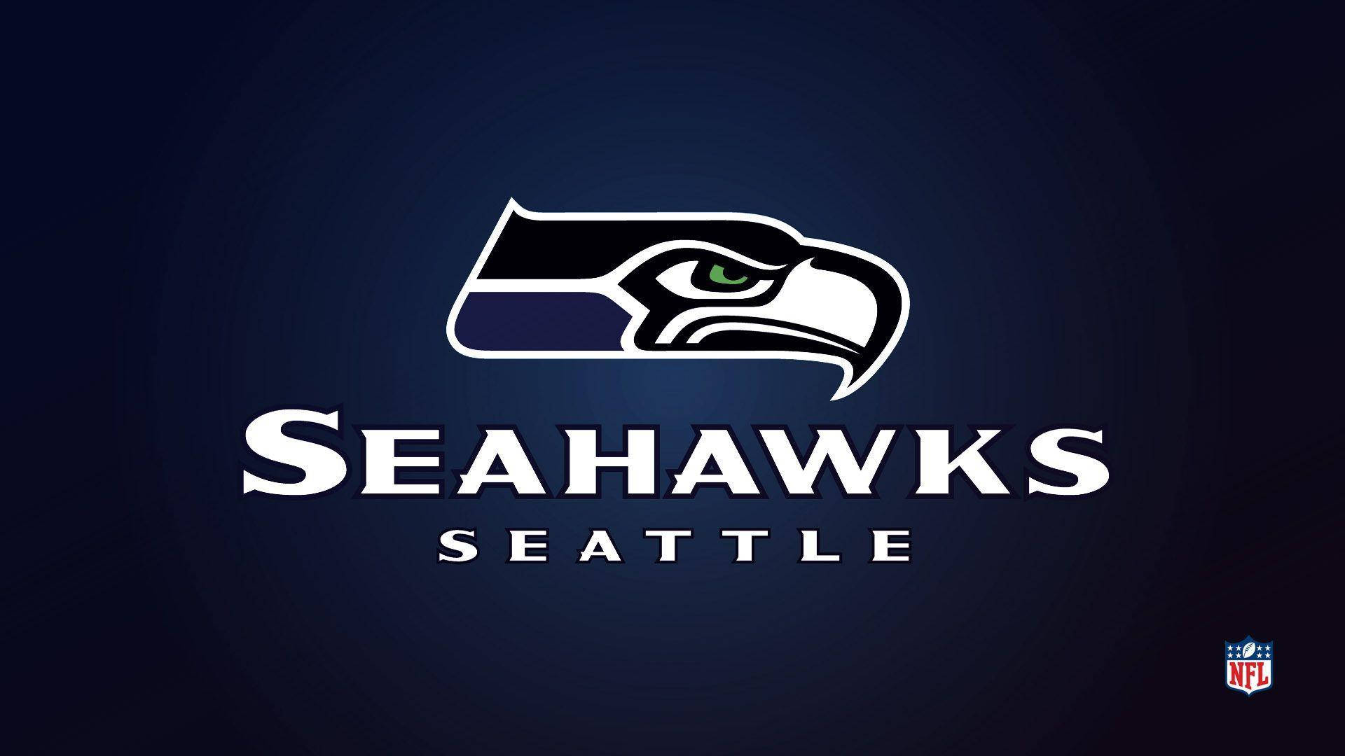 Caption: Spirited Seattle Seahawks Football team in Action Wallpaper