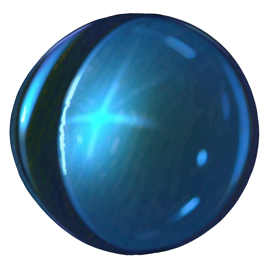 Blue Shiny Sphere Png Aya63 PNG