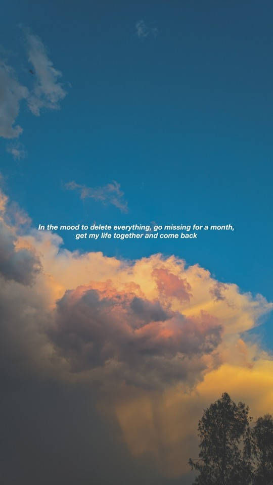Download Blue Sky Aesthetic Tumblr Quotes Wallpaper 