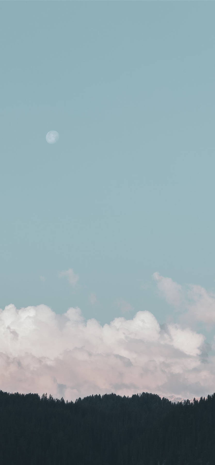 Blue Sky Pastel Iphone Wallpaper