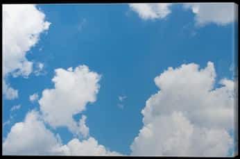 Blue Sky White Clouds PNG