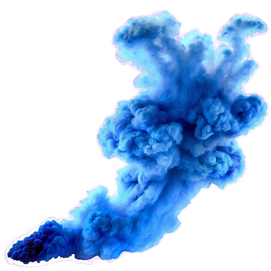 Download Blue Smoke Explosion Png 37 | Wallpapers.com