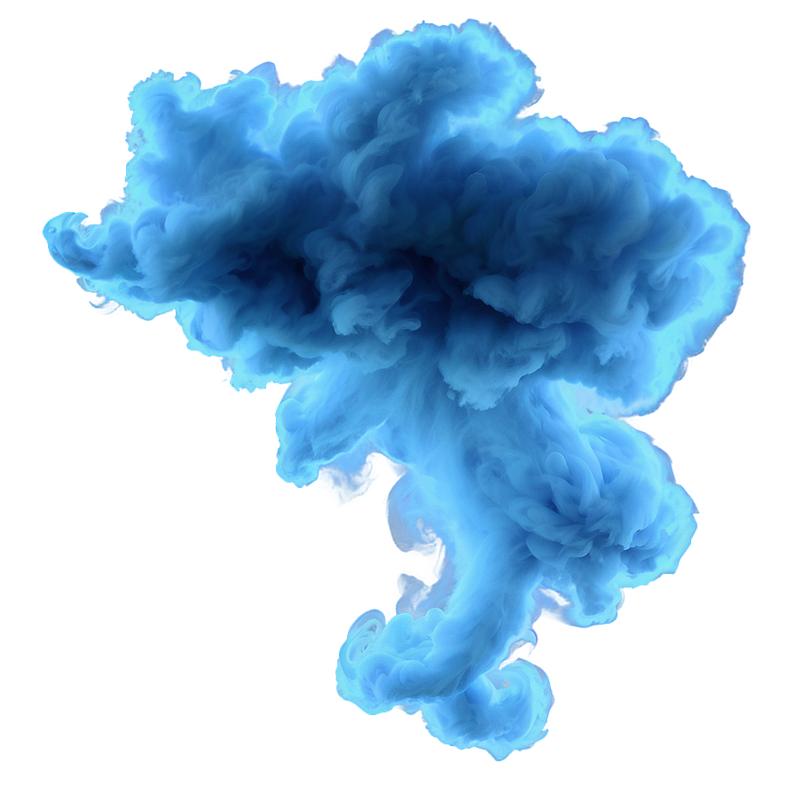 Blue Smoke Overlay Png 55 PNG