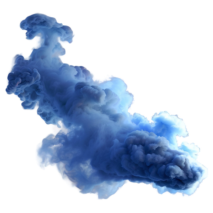 Download Blue Smoke Storm Png Nro | Wallpapers.com